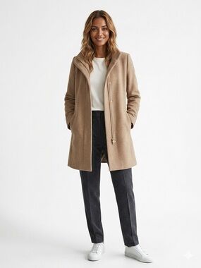 J.Crew Mercantile Wool-Blend Coat